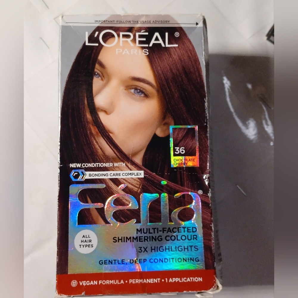 Lorèal feria chocolate cherry dye